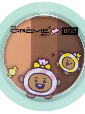 The Crème Shop Cookies & Crème Velvety Matte Shadow Trio BT21-Limited Edition